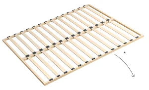 Ламельное основание для двуспальной кровати