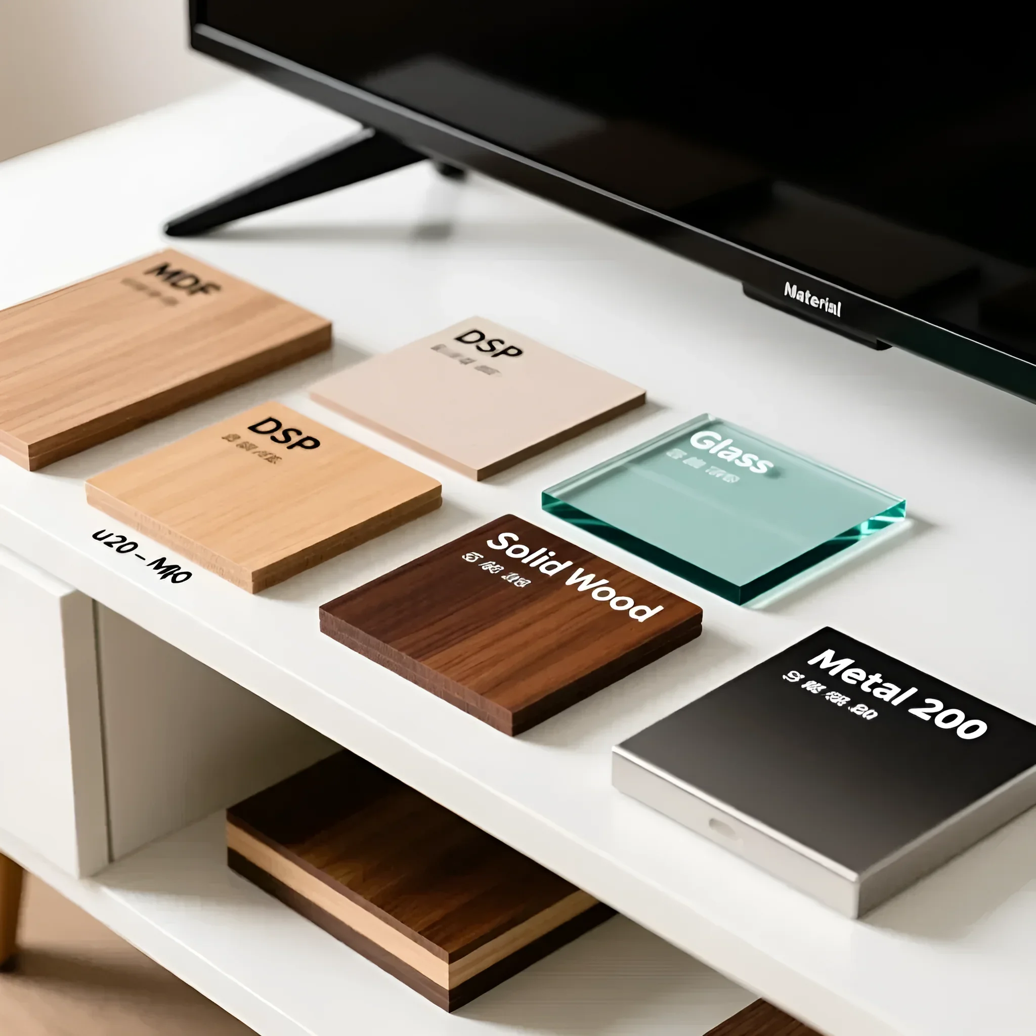 Сравнительный анализ материалов для ТВ-тумб: МДФ, ДСП, массив дерева, стекло и металл. Выбор идеального варианта.