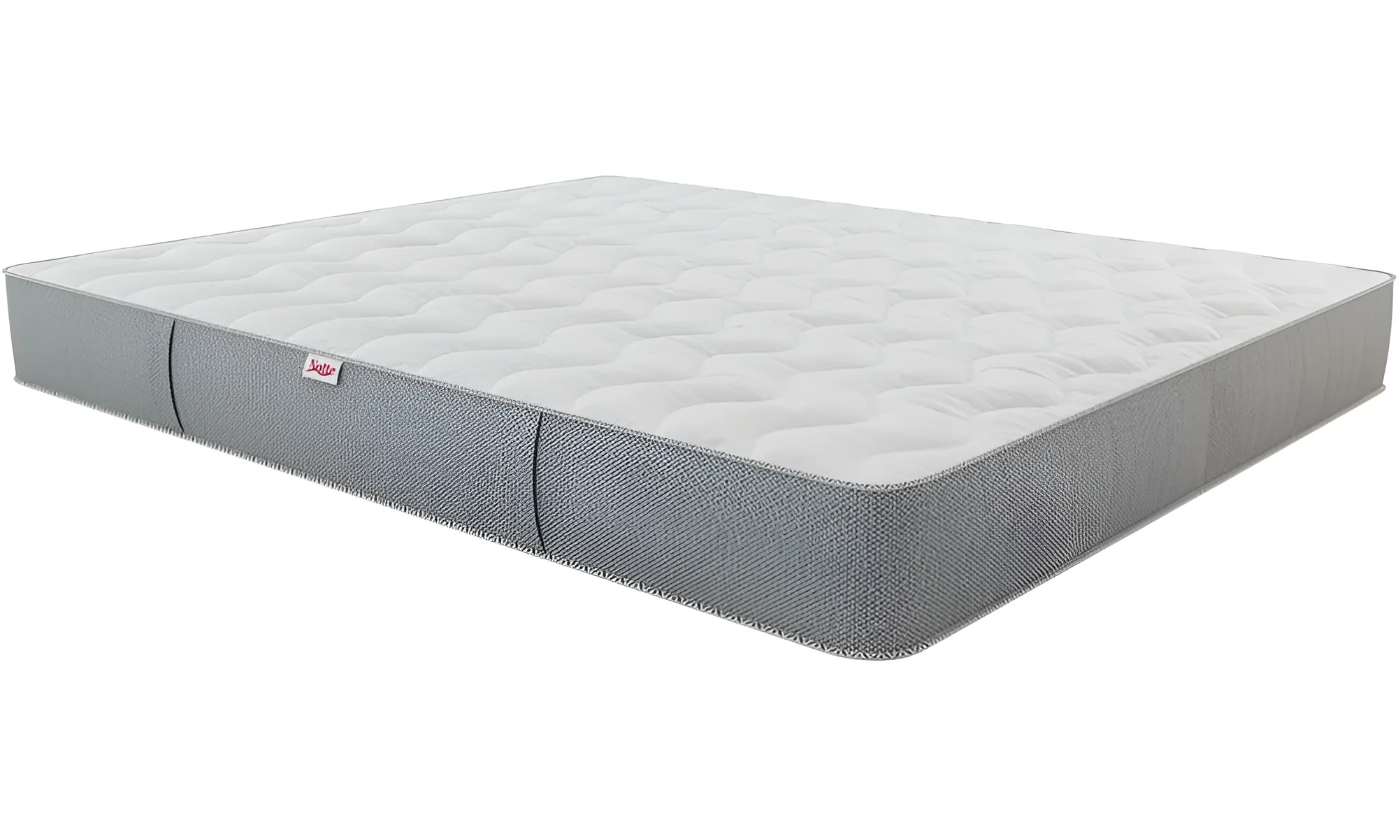 Матрас Come-For Notte Магнум Кокос, серый, прямоугольный, на белом фоне, ортопедический, для здорового сна, купить в MebelTops.