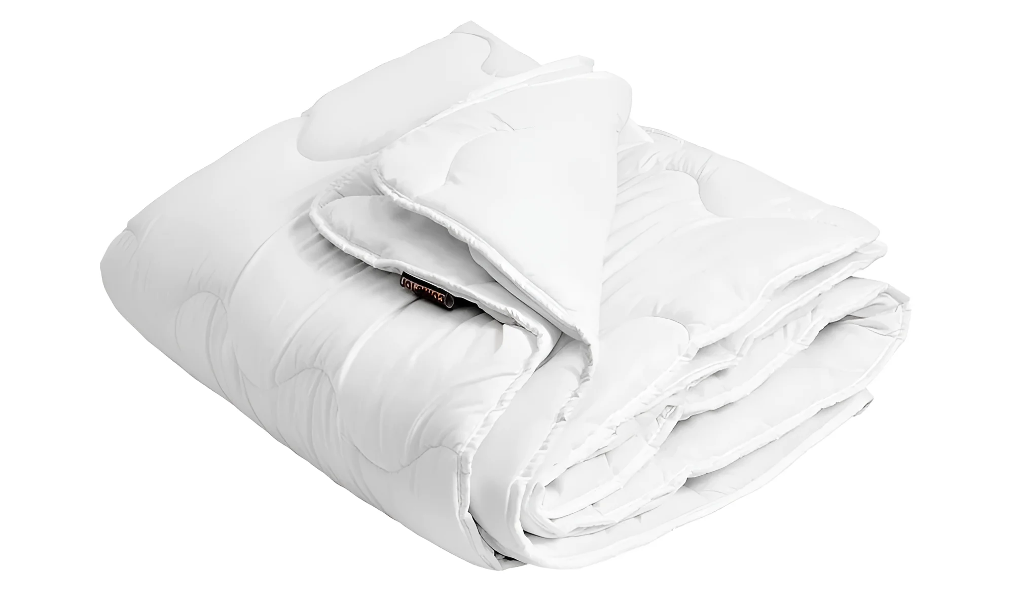 Белое стеганое одеяло Come-For Basic Light на белом фоне, идеальное для комфортного и уютного сна, купить в MebelTops.