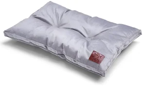 Стильная серая подушка для домашних животных Joy - Silver, мягкая лежанка для кошек и собак, комфортный отдых питомца.