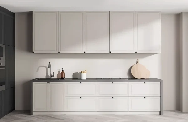 Kitchen "Atlanta" 3.6m Painted MDF White
