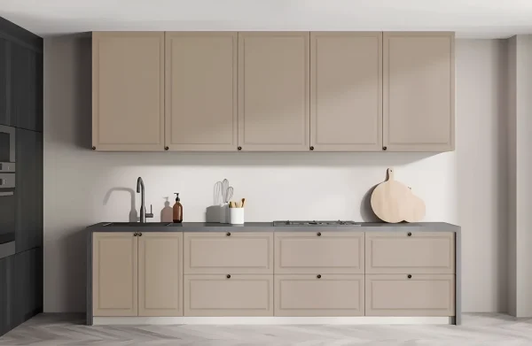 Kitchen "Diamond" 3200 x 2850mm Corner Sahara