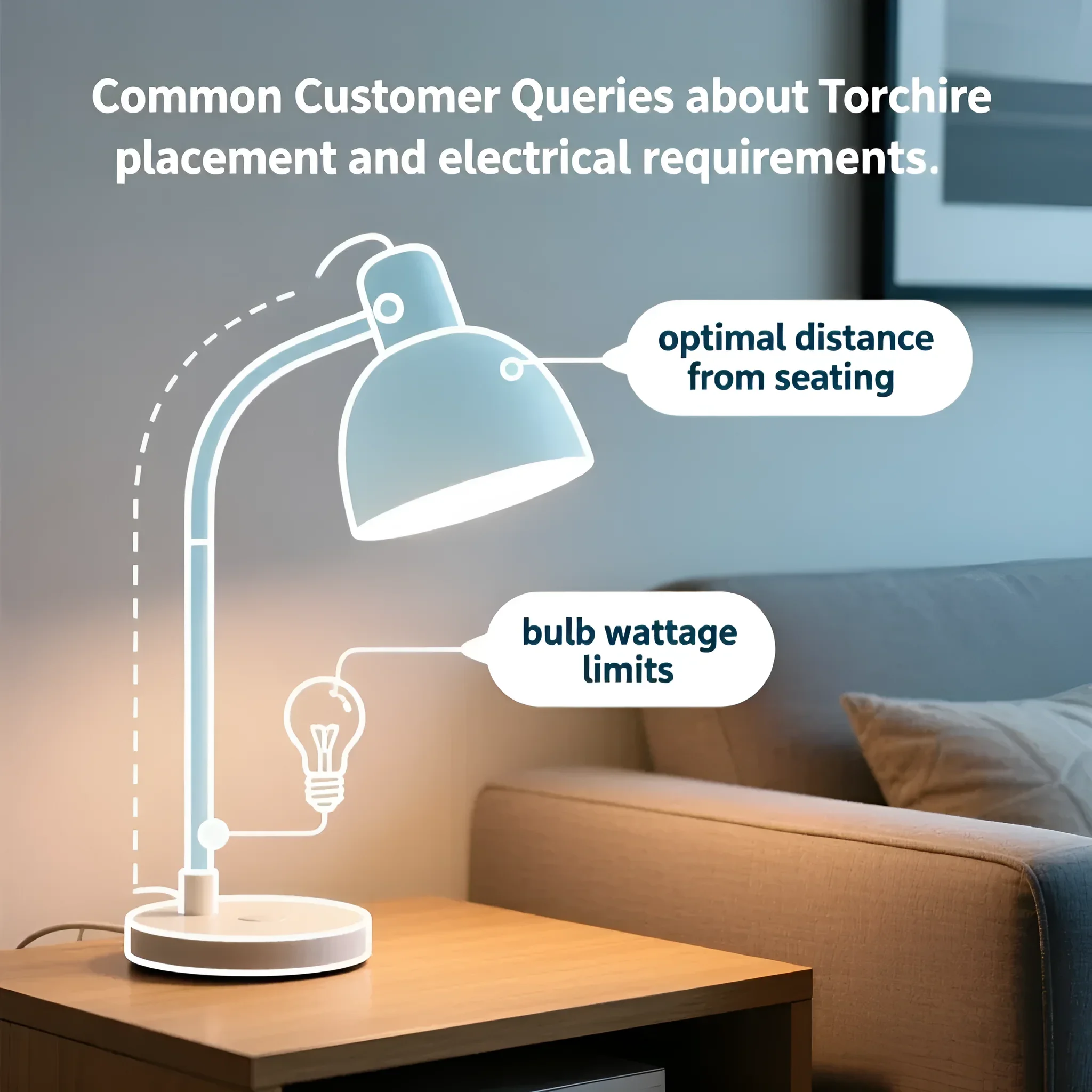 Bild des Abschnitts 'Häufig gestellte Fragen (FAQ) zum Kauf von Stehleuchten' im Artikel über Auswahl der besten Stehleuchten: Beleuchtung, die verändert