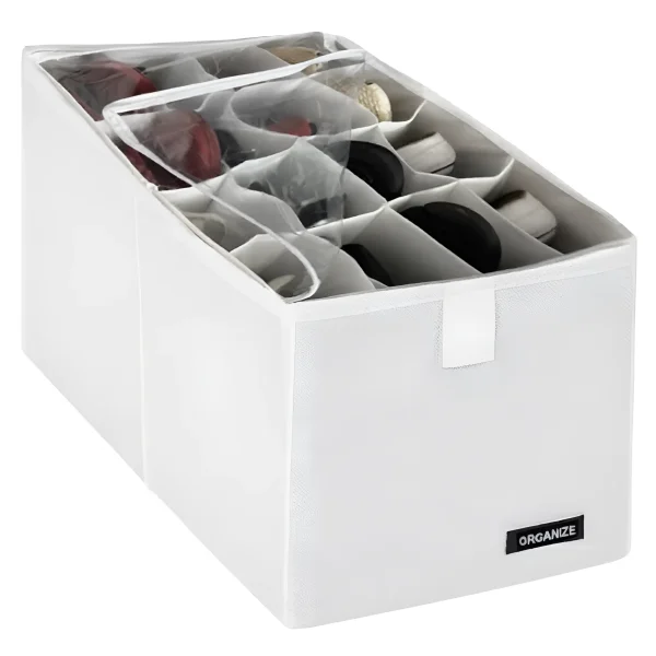 Box Nr. 24 für 8 Paar Schuhe, Breite 35 cm, Tiefe 43 cm, Höhe 29 cm