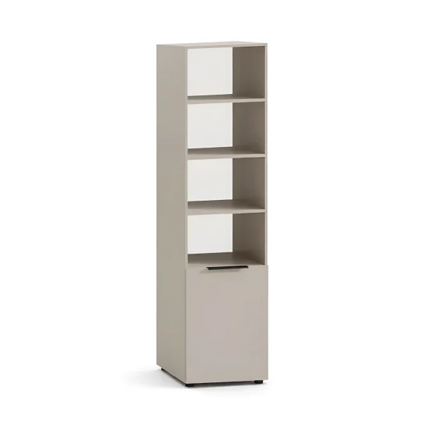Narrow 400mm Semi-Open Cabinet "Cashmere"