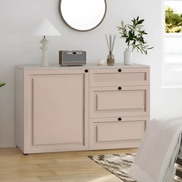 Kommode Provence Flex 120 cm MDF Front Cappuccino für den Flur