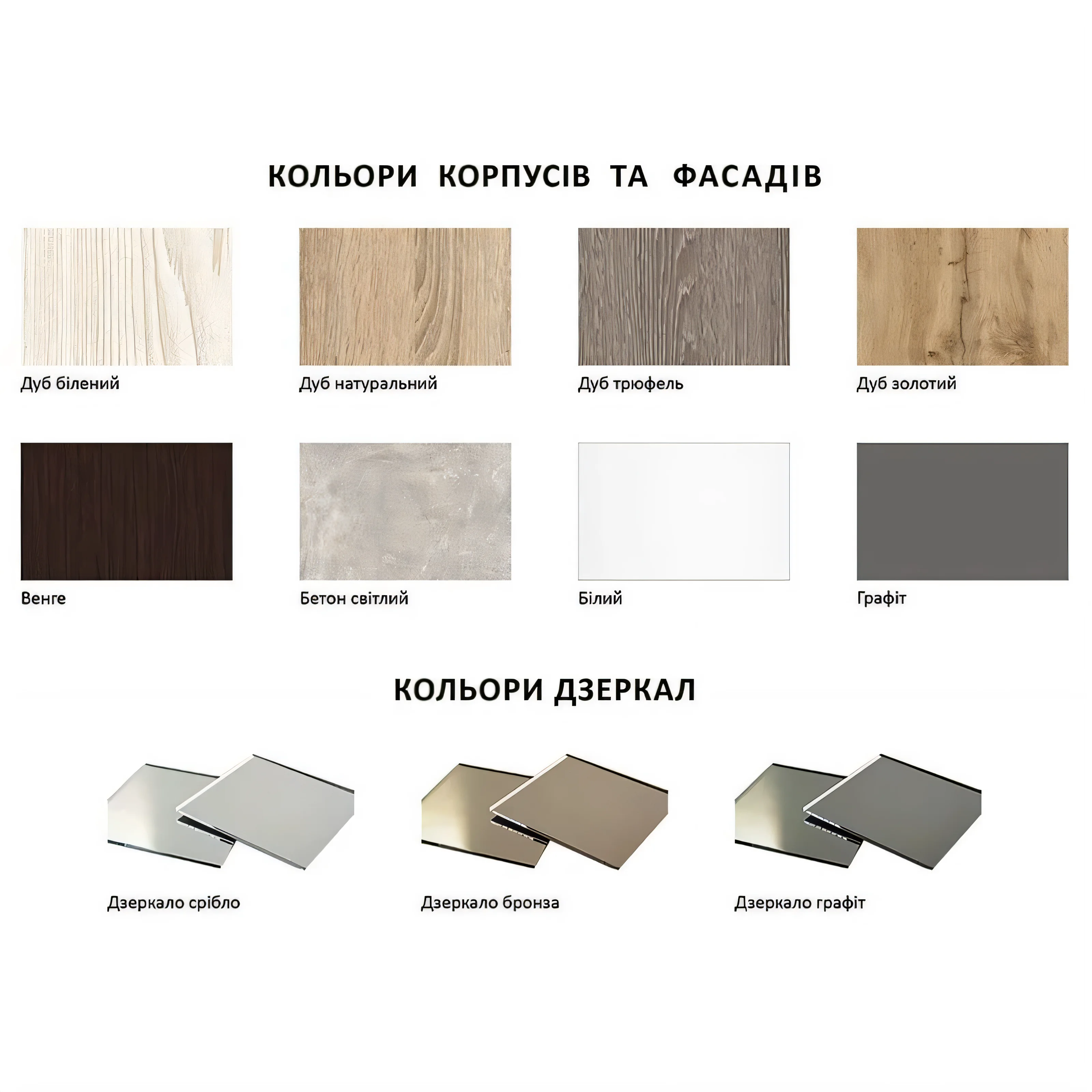 Шкаф-купе 2,2 метра "Модель 5" 3х дверный дуб трюфель - фото