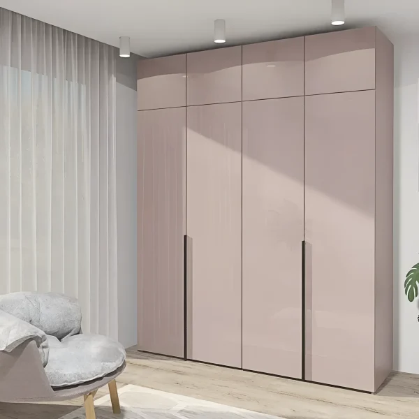 Ready-made Flex wardrobe 2.0 meters chipboard Toffee facade for the hallway