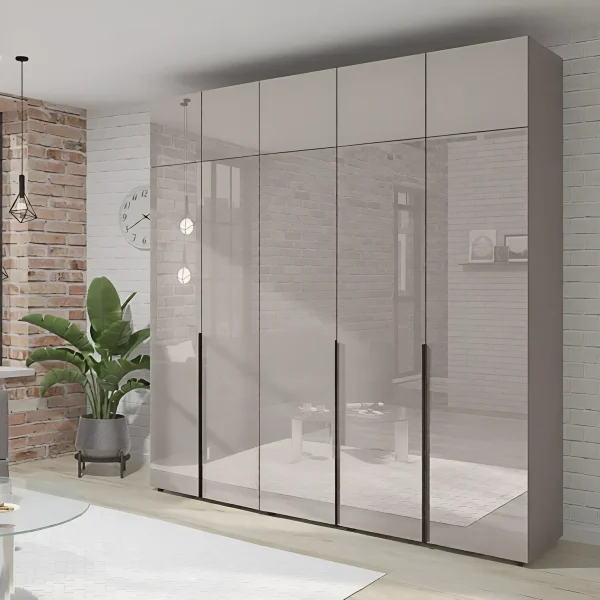 Flex Modular Wardrobe 2.3 meters Chipboard Cashmere facade for the living room