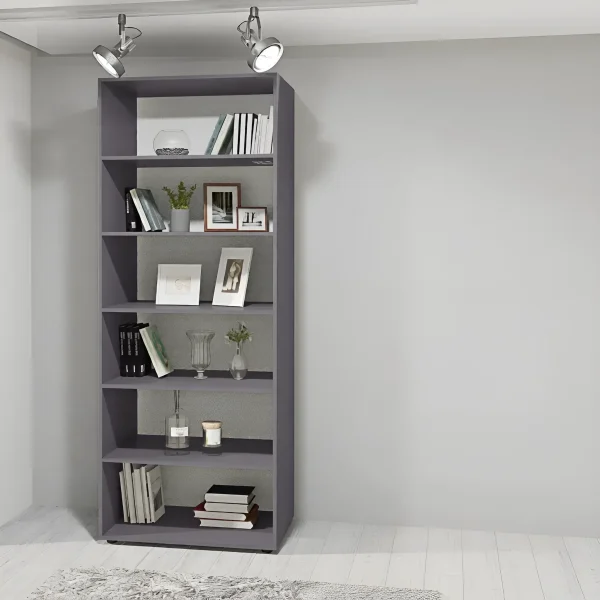 Flex 0.8 meter chipboard graphite office cabinet for children's room