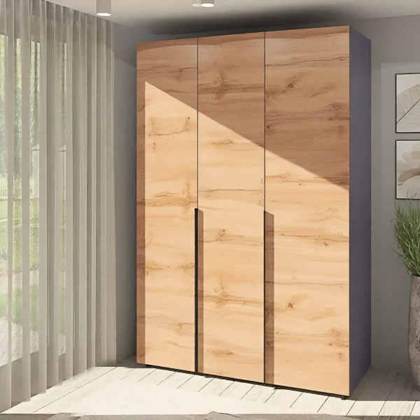 Flex Loft Wardrobe 1.3 meters Chipboard facade Golden Oak