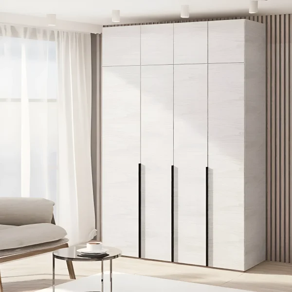 Custom Wardrobe Flex 1.7 m Chipboard Bleached Oak front for hallway