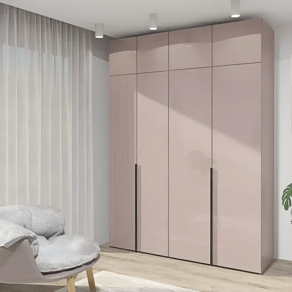 Flex 1,8 Meter Kleiderschrank mit Aufsatz, Spanplatte, Toffee-Front für das Kinderzimmer