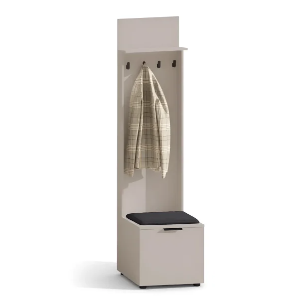 Flurbank mit Garderobe Flex D.50.1D